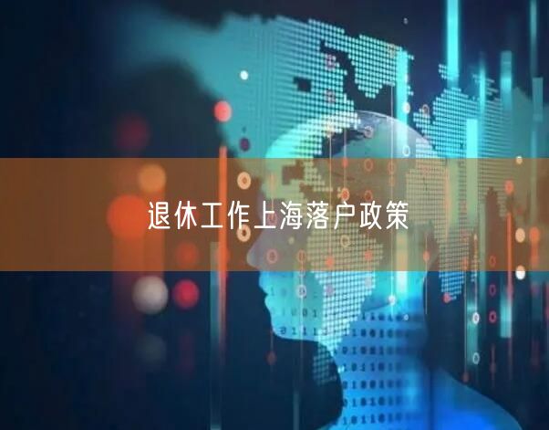 退休工作上海落户政策