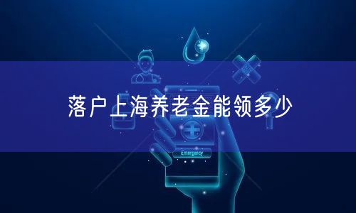 落户上海养老金能领多少