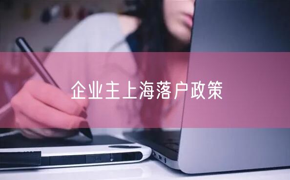 企业主上海落户政策