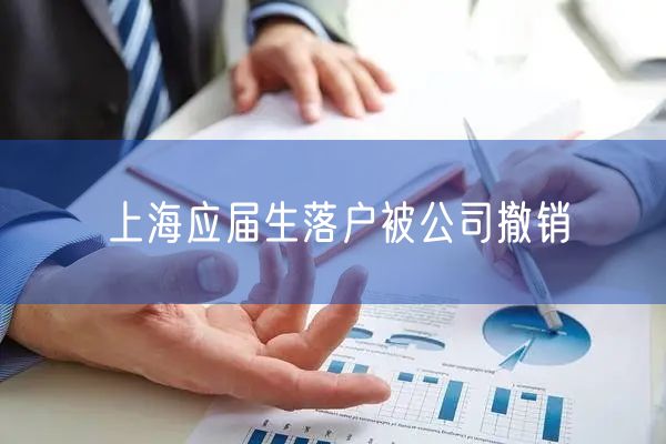 上海应届生落户被公司撤销