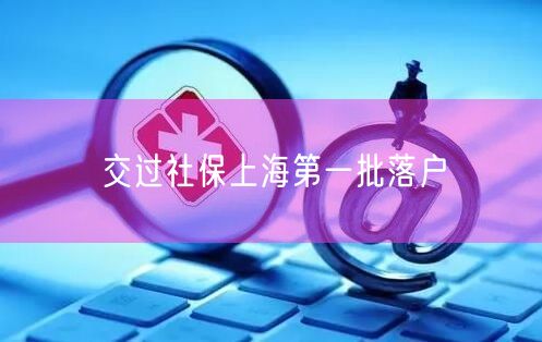 交过社保上海第一批落户