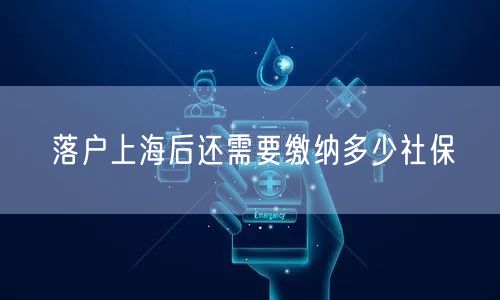 落户上海后还需要缴纳多少社保