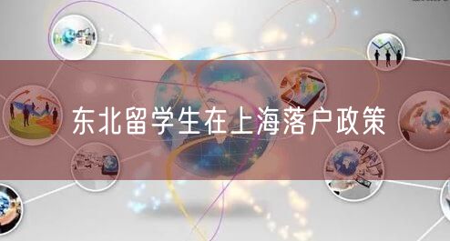 东北留学生在上海落户政策