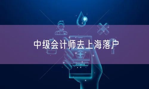 中级会计师去上海落户