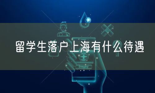 留学生落户上海有什么待遇