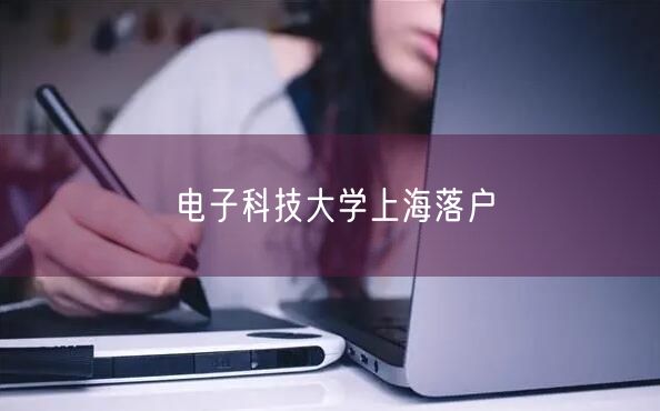 电子科技大学上海落户