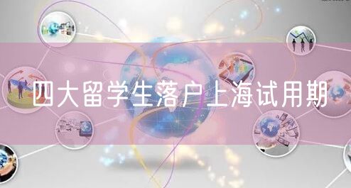 四大留学生落户上海试用期