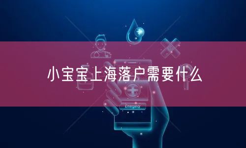 小宝宝上海落户需要什么