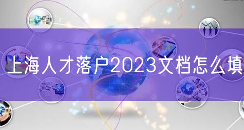 上海人才落户2023文档怎么填