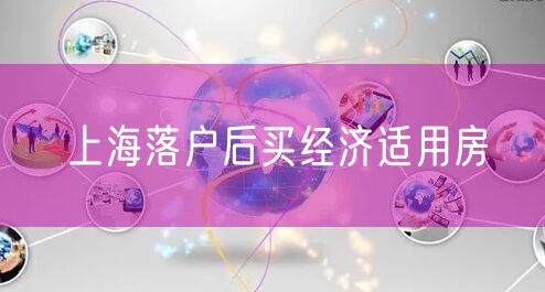 上海落户后买经济适用房