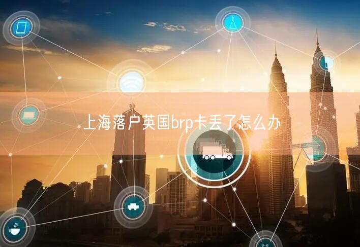 上海落户英国brp卡丢了怎么办