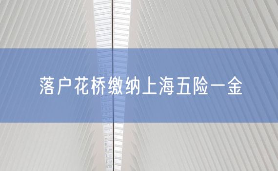 落户花桥缴纳上海五险一金