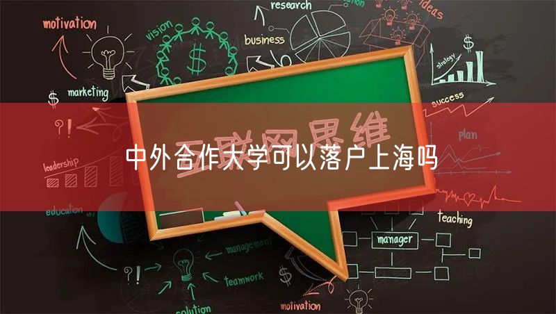 中外合作大学可以落户上海吗