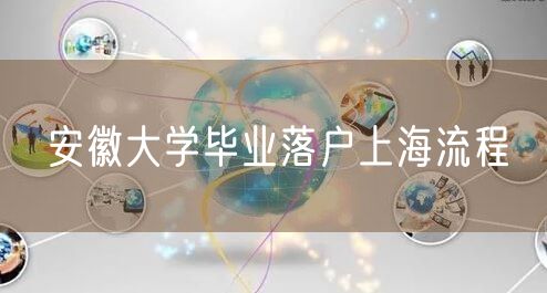 安徽大学毕业落户上海流程