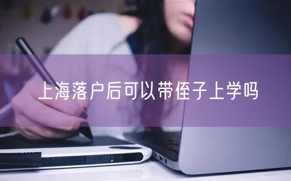 上海落户后可以带侄子上学吗