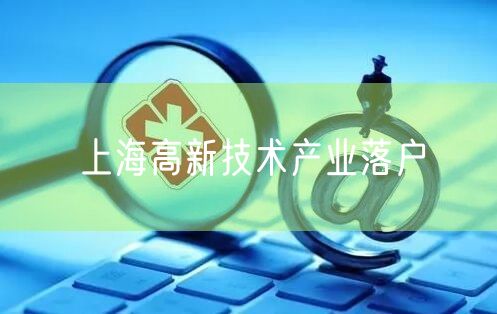 上海高新技术产业落户