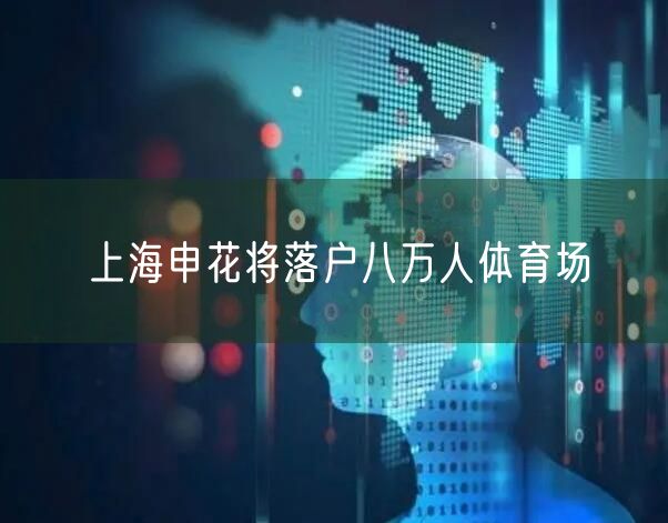 上海申花将落户八万人体育场