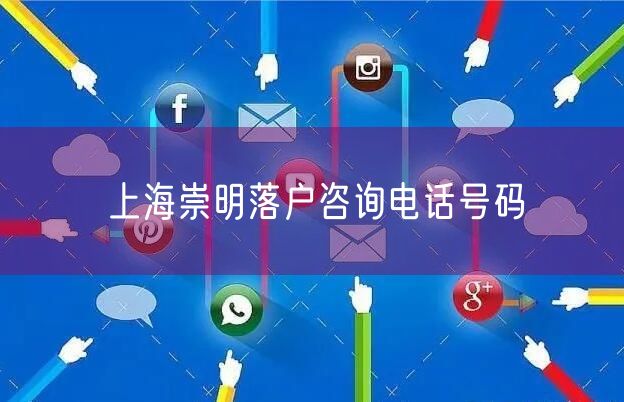 上海崇明落户咨询电话号码