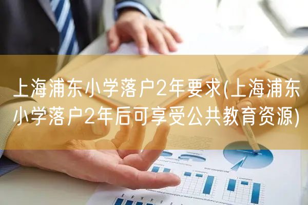 上海浦东小学落户2年要求(上海浦东小学落户2年后可享受公共教育资源)