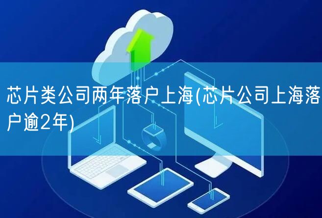 芯片类公司两年落户上海(芯片公司上海落户逾2年)